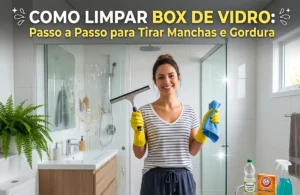 Como Limpar Box de Vidro: Tire Manchas e Gordura